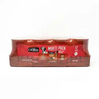 Walmart Ol' Roy Savory Cuts with Beef in Gravy Wet Dog Food, 13.2 oz Cans (12 Pack) offer
