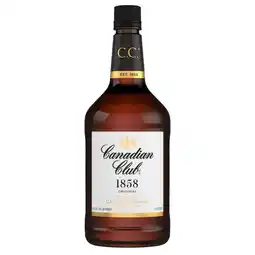 Walmart Canadian Club Premium Extra Aged 6 YR, Canadian Whisky, 1.75, Plastic Bottle, ABV 40.0% offer