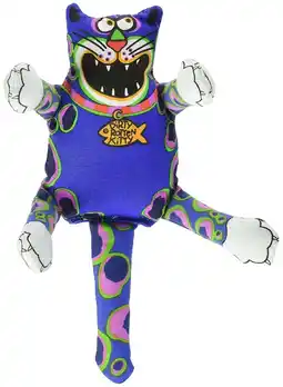 Walmart Fat Cat Multicolored Assorted Styles Nylon Squeak Dog Toy Small offer