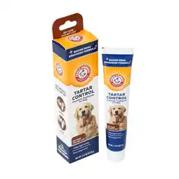 Walmart Arm & Hammer Pets Tartar Control Enzymatic Toothpaste for Dogs Puppies Beef Flavor 2.5 oz offer
