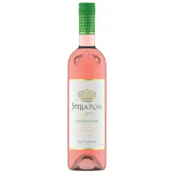 Walmart Stella Rosa Watermelon Semi-Sweet Moscato Rose Wine, 750ml Glass Bottle, Piedmont, Italy offer