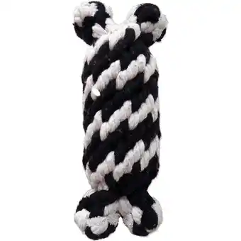 Walmart Scoochie Pet Products Super Scooch Braided Rope Man with Squeaker Dog Toy, Small, 6.5-Inch offer