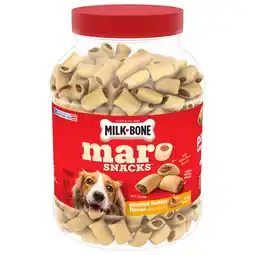 Walmart Milk-Bone MaroSnacks Dog Treats, STF9Peanut Butter, 40 Ounce with Real Bone Marrow and Calcium offer