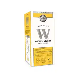 Walmart Winemakers Selection Classic Series Chardonnay California White Wine, 3 L Bag in Box, 14% ABV offer