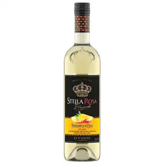Walmart Stella Rosa Pineapple Chili Semi-Sweet Moscato White Wine, 750ml Glass Bottle, Piedmont Italy offer