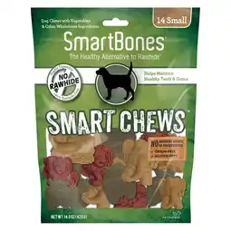 Walmart SmartBones SmartChews, Made with Real Chicken, Small 14 Pk offer