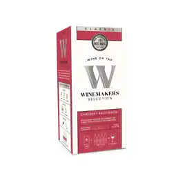 Walmart Winemakers Selection Classic Series Cabernet Sauvignon California Red Wine, 3 L Bag in Box, 13% ABV offer