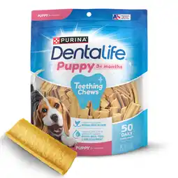 Walmart Dentalife Puppy Teething Dog Chews Chicken Flavor 50 Chews offer