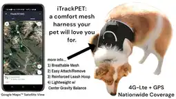 Walmart Rechargeable Realtime Cat GPS Collar w/ Phone App Portable Security Solution Size:XL offer