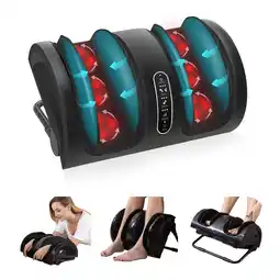 Walmart Snailax Shiatsu Foot and Calf Massager Machine with Heat,Kneading for Pain Relief,Gift offer