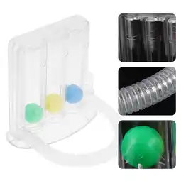 Walmart Deep Breathing Exercise for Lung, Respiratory Exerciser, Breath Trainer with Mouthpiece offer