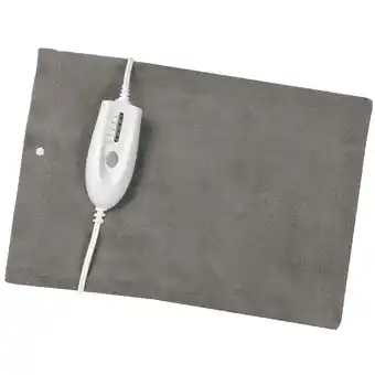 Walmart TheraCare, Heating Pad with Moist & Dry Heat, 4 Settings, 12x15 Gray offer