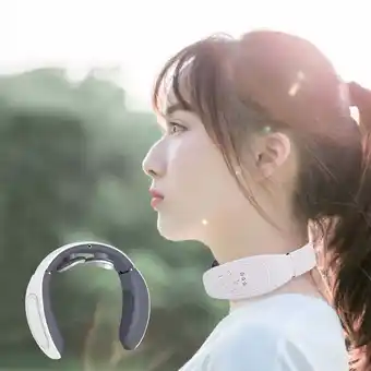 Walmart YiBai Neck , Intelligent Neck With Heat,15 Strengths Tissue Point, Portable Neck .,White offer