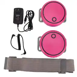 Walmart Rechargeable Body Slimming Vibration Massager Machine for Arms Legs Waist Hip Pink EU Plug offer