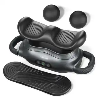 Walmart Costway Massage Gun Deep Tissue Multipurpose Electric Massager with 3 Massage Heads offer