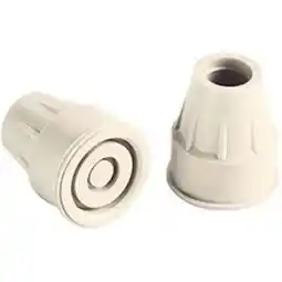 Walmart TG ALM Brown Crutch Tip - Pack of 2 offer
