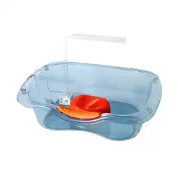 Walmart Gazechimp Bedside Shampoo Basin for Elderly Disabled Bedridden Lightweight Shampoo Blue offer
