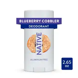 Walmart Native Dunkin' Deodorant, Aluminum Free, Blueberry Cobbler, 2.65oz offer