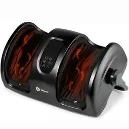 Walmart Lifepro RelaxaTilt X Shiatsu Foot and Calf Massager with Heat and Compression - Black offer