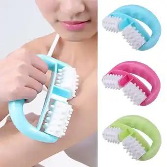 Walmart Ruanlalo D Type Fat Control Dual Roller Massager Cellulite Abdomen Legs Fast Anti Fatigue offer