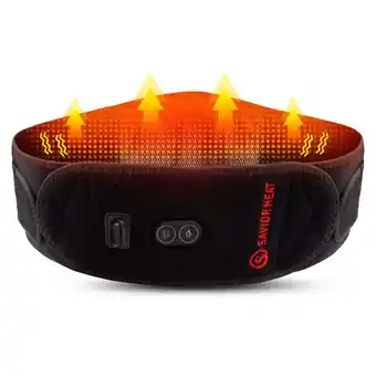 Walmart Snow Deer Heating Pad Back Massager offer