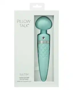 Walmart Pillow Talk Sultry Massager Wand Teal offer