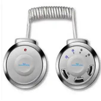 Walmart EMS Graphene Heating Waist Massager Patch, USB Electric Heating Vibration Massage, Silver offer