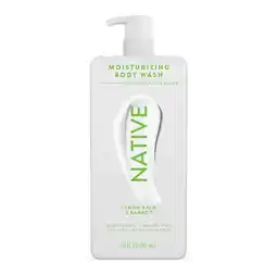 Walmart Native Lemon Balm & Bamboo Moisturizing Body Wash 18 oz offer