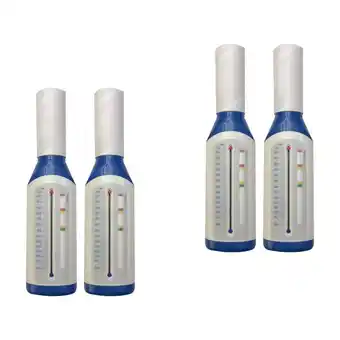 Walmart Adults Spirometer,4 Pcs Expiration Peak Flow Meter Spirometer Asthma Monitoring Tool For Adults offer