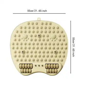 Walmart yotijay Exercise Foot Massager Board Foot Massager for Living Room Household Fitness Khaki offer