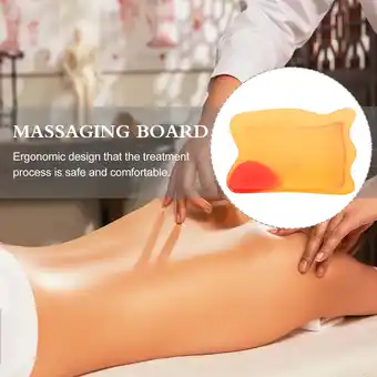 Walmart MLINS Orange Resin Massaging Board for Safe and Comfortable Full Body Massage Use 5 Pieces offer
