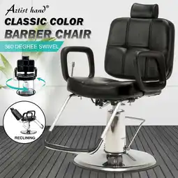 Walmart Artist hand Hydraulic Recline Barber Chair Salon Hair Stylist Beauty EquipmentBlack offer