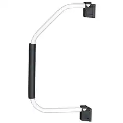 Walmart Stromberg Carlson Lend-a-hand White Aluminum Rail with foam Grip offer