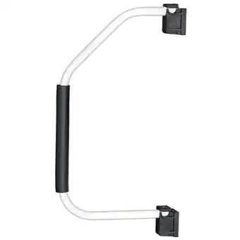 Walmart Stromberg Carlson Lend-a-hand White Aluminum Rail with foam Grip offer