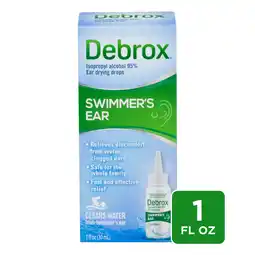 Walmart Debrox Swimmers Ear Drops, Ear Drying Drops for Adults and Kids, 1 fl oz offer