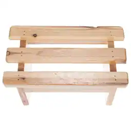 Walmart TANOM Bath Bucket Wooden Stool Shower Bench Chair Take Multifunction offer