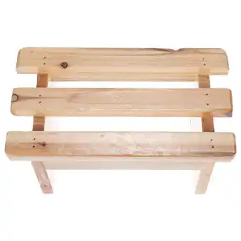 Walmart TANOM Bath Bucket Wooden Stool Shower Bench Chair Take Multifunction offer