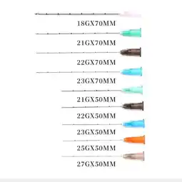 Walmart 5x Micro Cannula Blunt Tip Needles 23G*50mm For Beauty Injection Micro CannulaNeedle offer