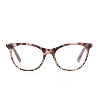 Walmart Compliments by DIFF Eyewear Darcy Blue Light Reading Glasses Beige Tortoise +1.25 offer