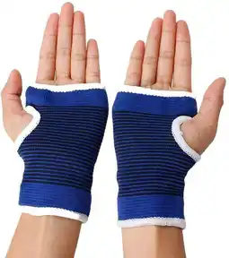 Walmart Heldig 1 Pair Wrist Palm Support Flexible Wrist Brace/Hand Support Compression Pad for Men and Women offer