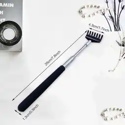 Walmart 2 Pack Black Portable Extendable Stainless Steel Telescoping Back Massager offer