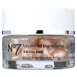 Walmart No7 Squalene Capsules 30pk offer