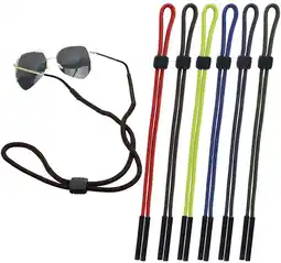 Walmart 6 Pcs Sunglass Straps, Glasses Holder Sunglasses Strap, Chums Glasses Strap for Men and Women offer