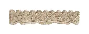 Walmart Decmode Traditional 4 X 24 Inch Wood And Iron Carved Wall Hook Rack offer