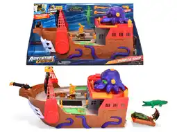 Walmart Adventure Force Pirate Ship Die-Cast Vehicle Playset, Multi-Color, Color Change Toy Boat, Ages 3+ offer