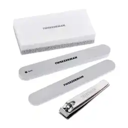 Walmart Tweezerman Essential Pedicure Kit - Nail Clipper, Pedicure Stone, Nail File & Buffer offer