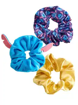 Walmart Disney Womens Lilo & Stitch Scrunchie Set, 3-Piece, One Size Fits Most offer