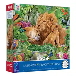 Walmart Ceaco Lion Family Disney Pixar 550 Piece Interlocking Jigsaw Puzzle offer