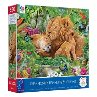 Walmart Ceaco Lion Family Disney Pixar 550 Piece Interlocking Jigsaw Puzzle offer