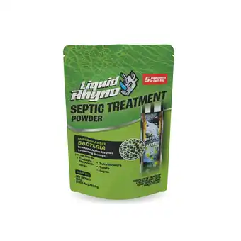 Walmart Liquid Rhyno 10 Fluid Ounces Septic Maintenance Treatment Powder, 5 Doses, 1-Pack offer